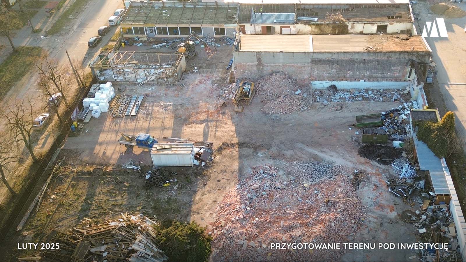 przygotowanie terenu, prace wyburzeniowe 1