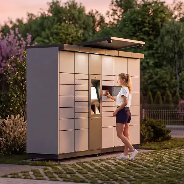 Space for a<strong> parcel locker</strong>
