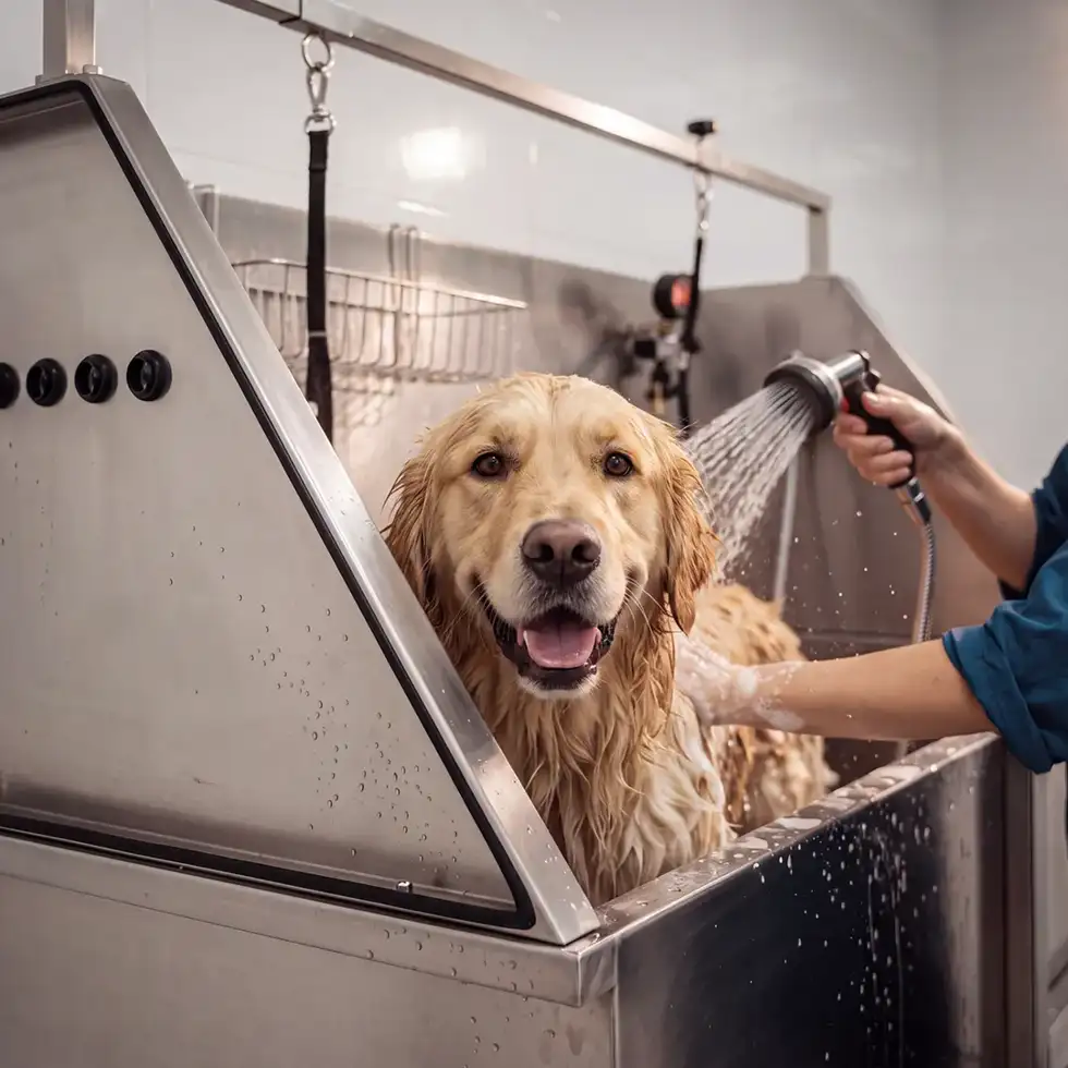 Dog wash station 