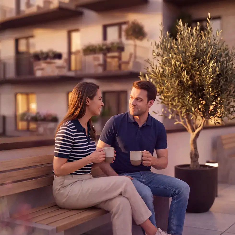 Terrace relaxation area