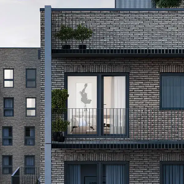 <strong>Floor-to-ceiling</strong> French <strong>windows</strong>