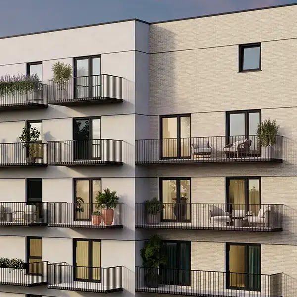 <strong>Full-height</strong> French windows
