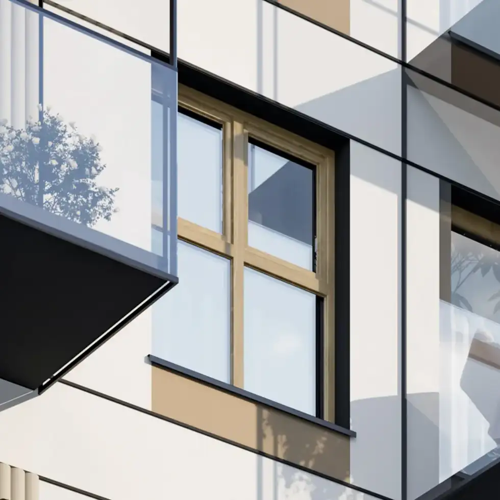 <strong>High windows</strong> featuring the Portfenetr system