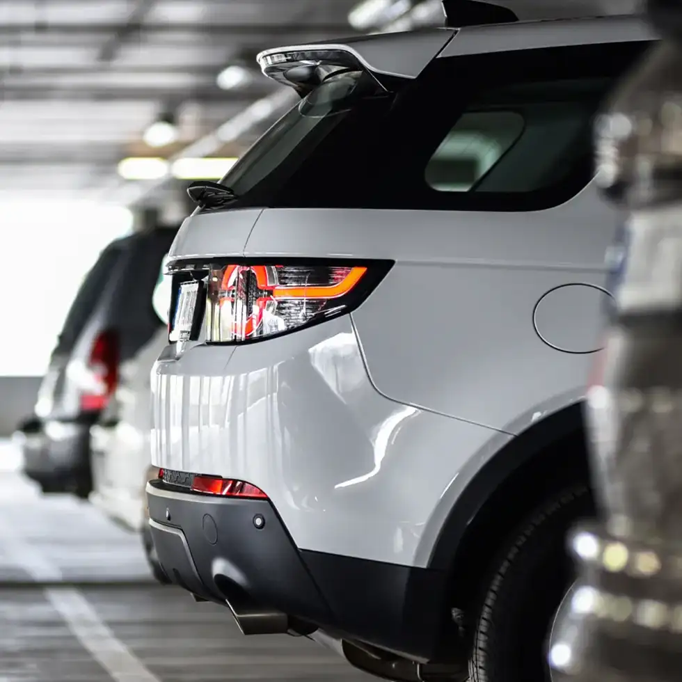 Outdoor and indoor <strong>parking spaces</strong>&nbsp;