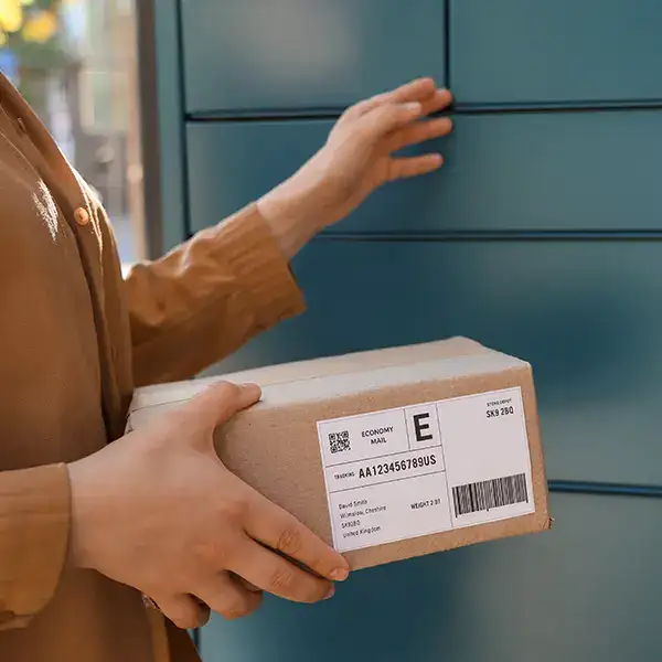 Space for a <strong>parcel locker</strong>&nbsp;