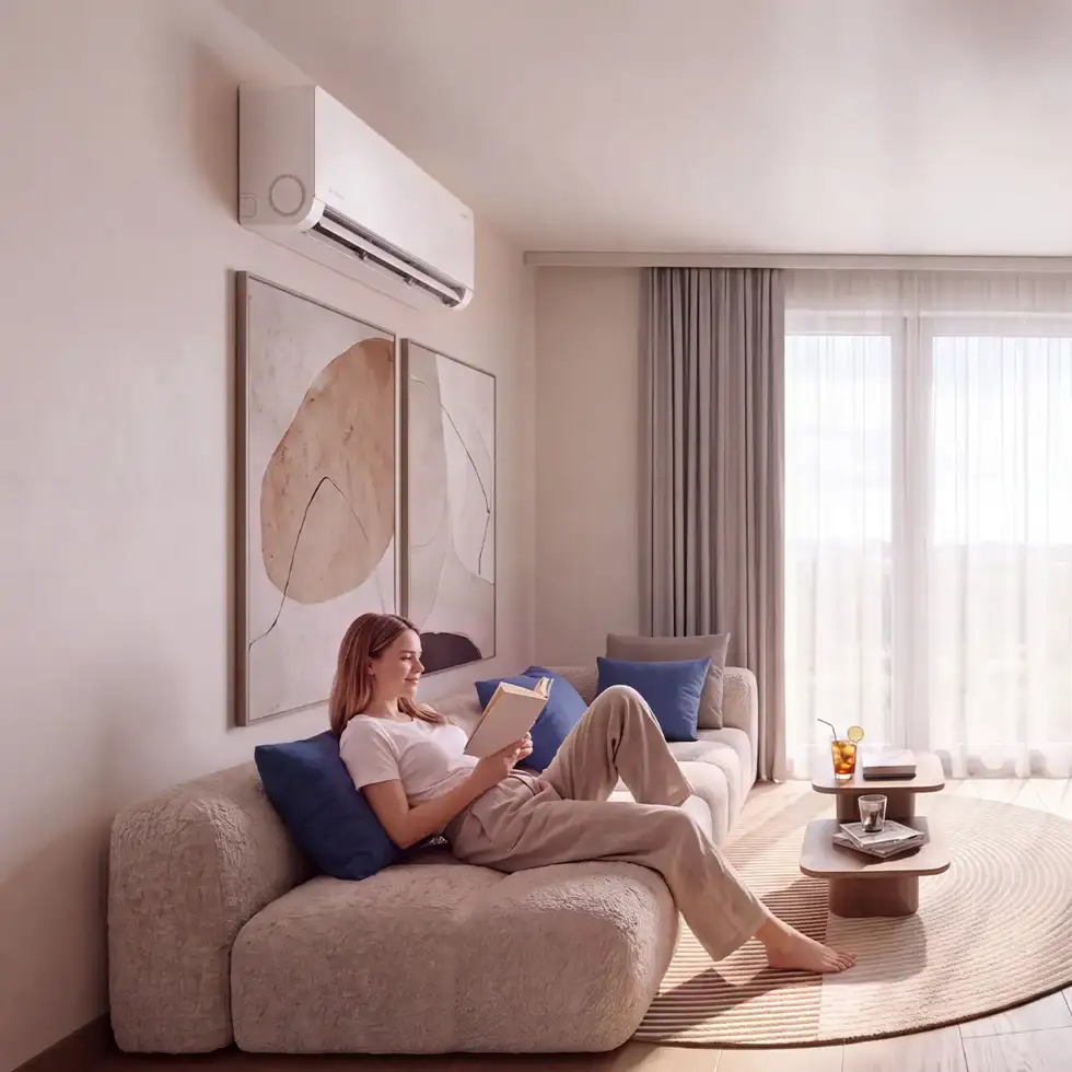 Air conditioning: 5th-fl apts.