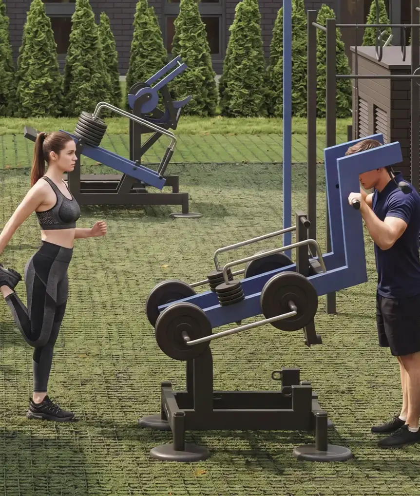 Work out right outside your door